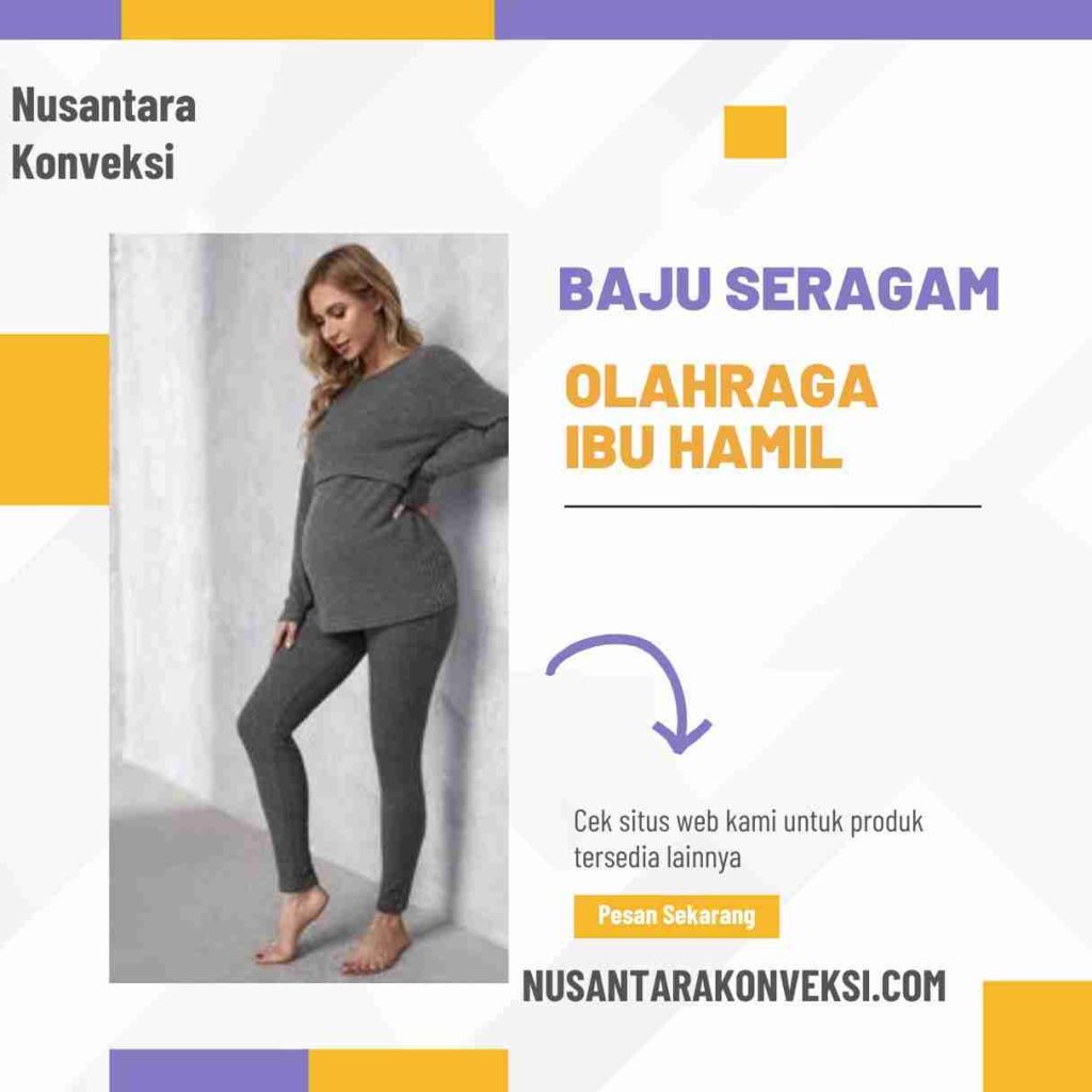 Produsen Baju Seragam Olahraga Ibu Hamil di Pekanbaru, Riau