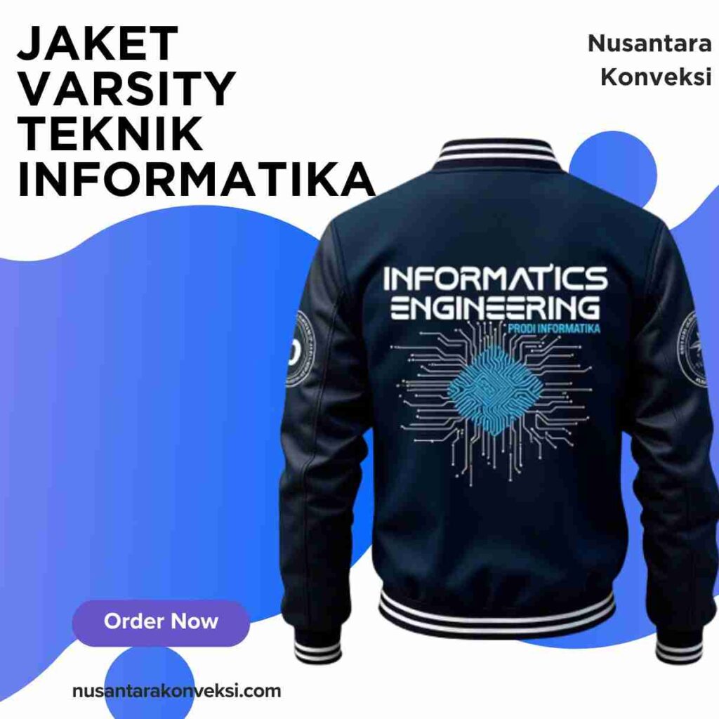 Ingin Tampil Keren? Ini 5 Desain Jaket Varsity Teknik Informatika Terpopuler!