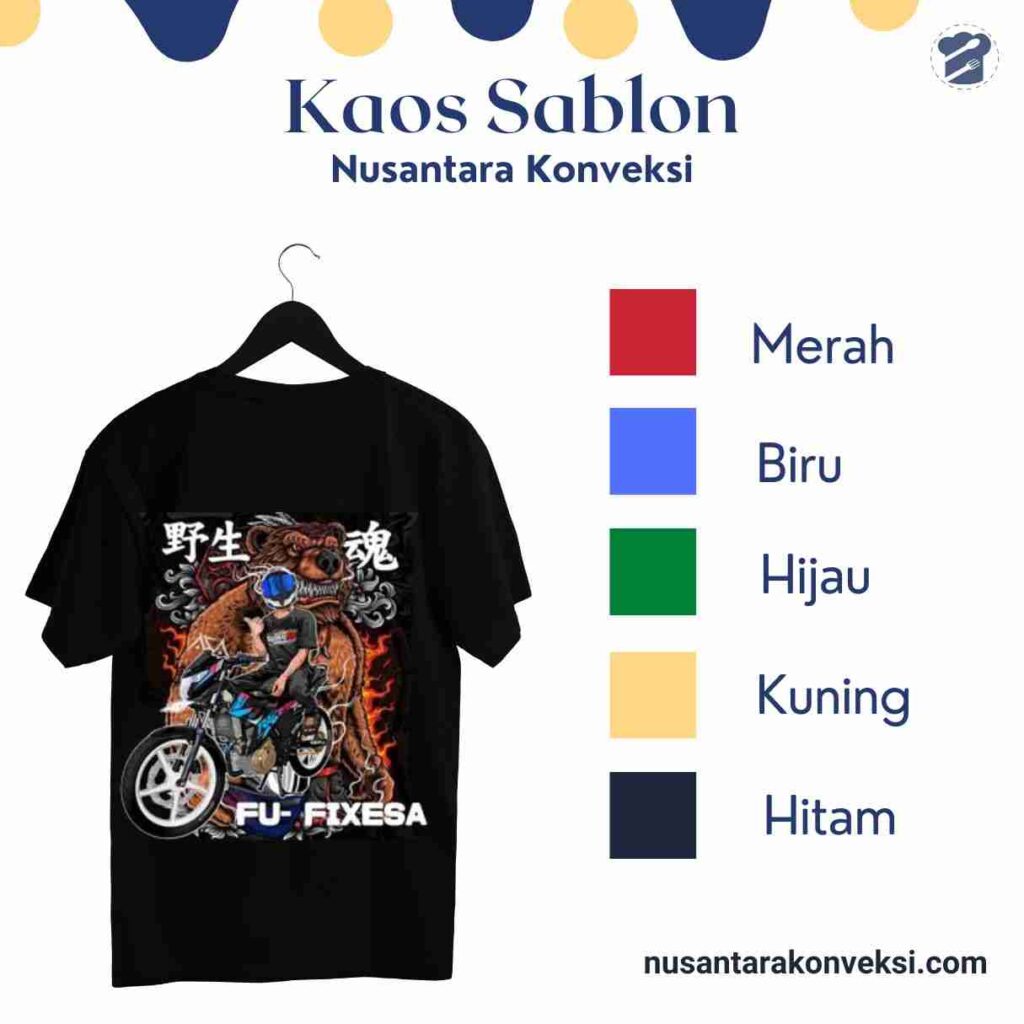Buat Desain Kaos Sablon Satria Club Indonesia dengan Logo dan Motif Keren!
