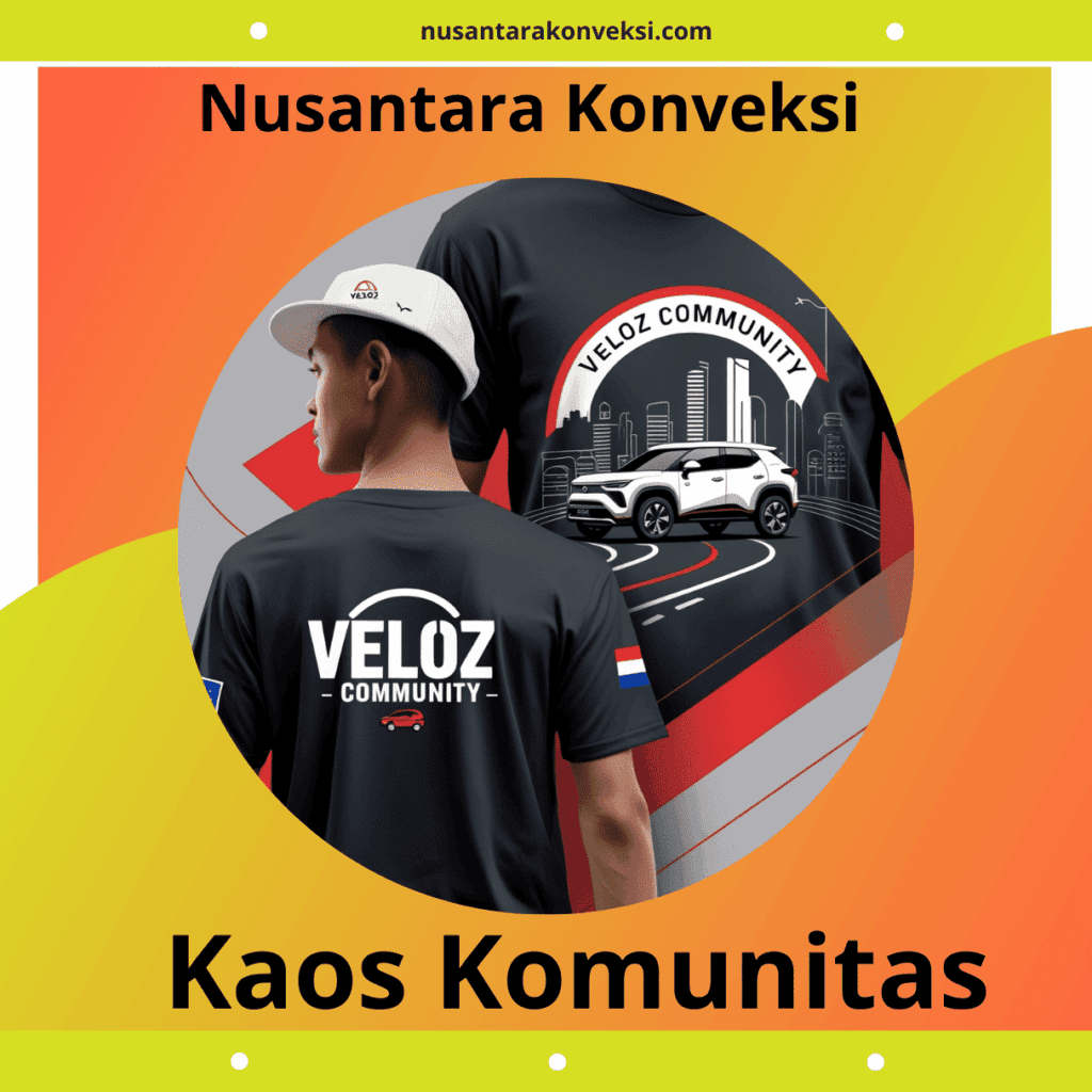 Inspirasi Mix and Match Model Kaos Sablon Mobil Veloz Community untuk Outfit Tim!